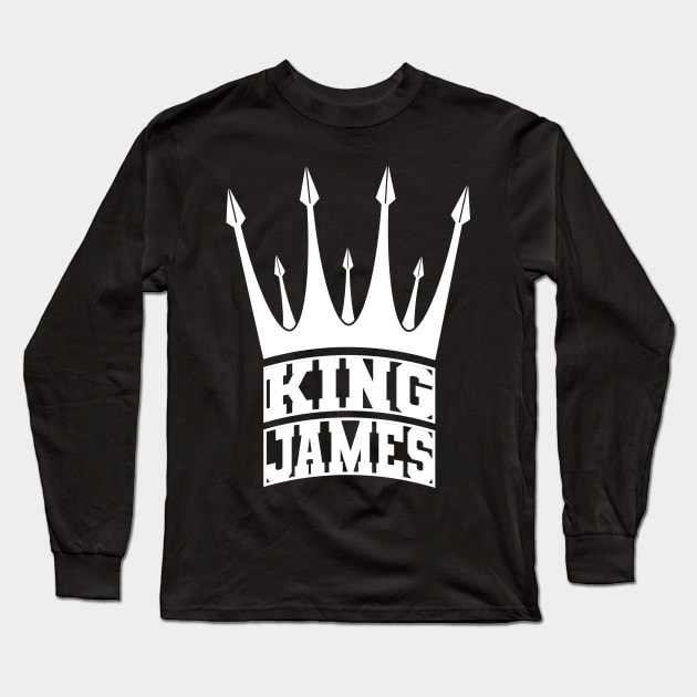 King james Long Sleeve T-Shirt by Aloenalone